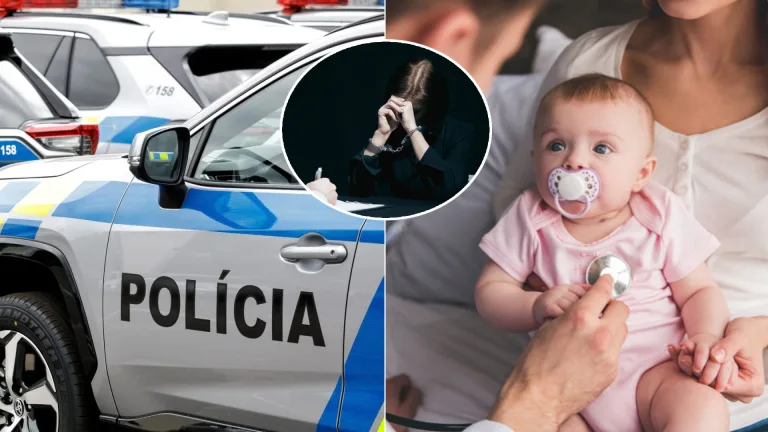 polícia putá žena dieťa