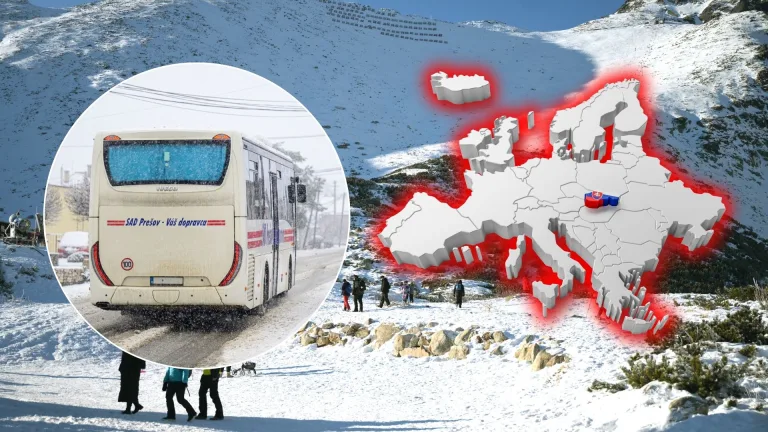 autobus slovensko mapa