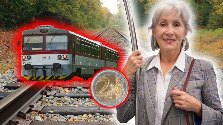 vlak senior dochodca