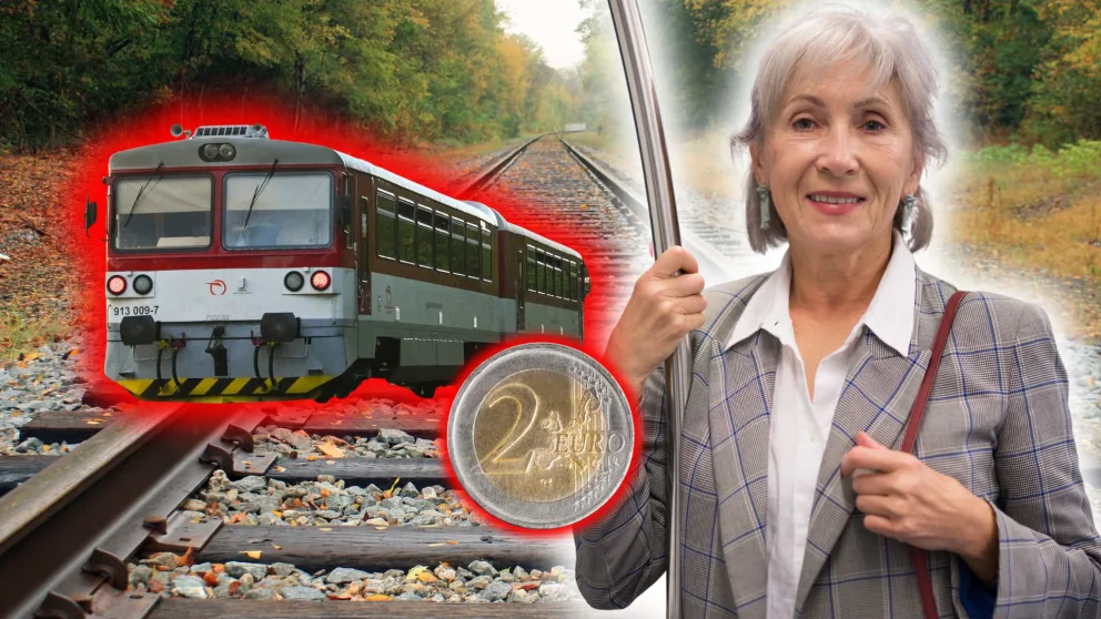 vlak senior dochodca