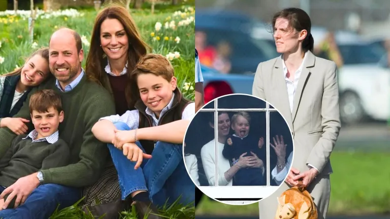 Maria Teresa Turrion Borrallo (vpravo) sa stará o deti Williama a Kate (vľavo).