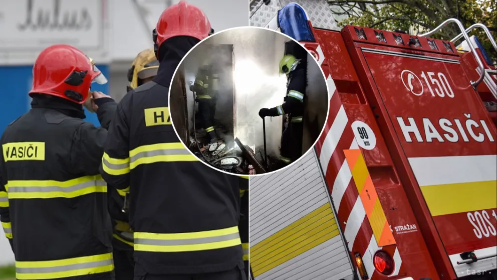 požiar dom v Bratislave