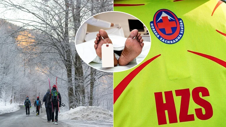 horskí záchranári muž telo turisti Oščadnica