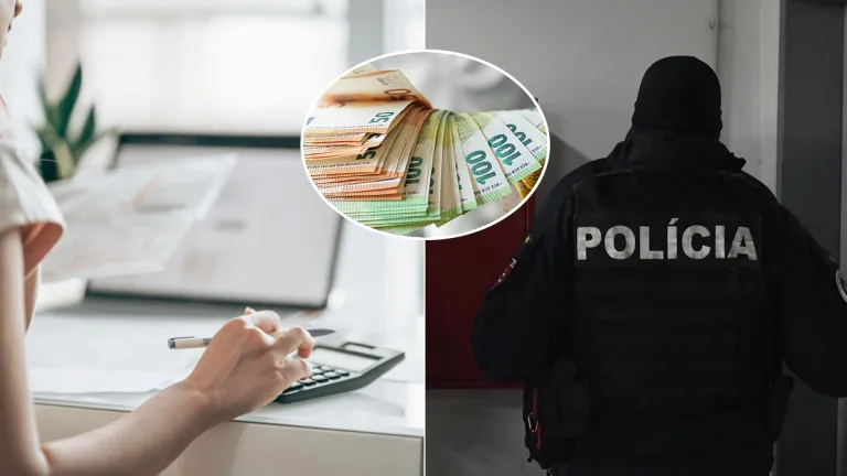 peniaze polícia
