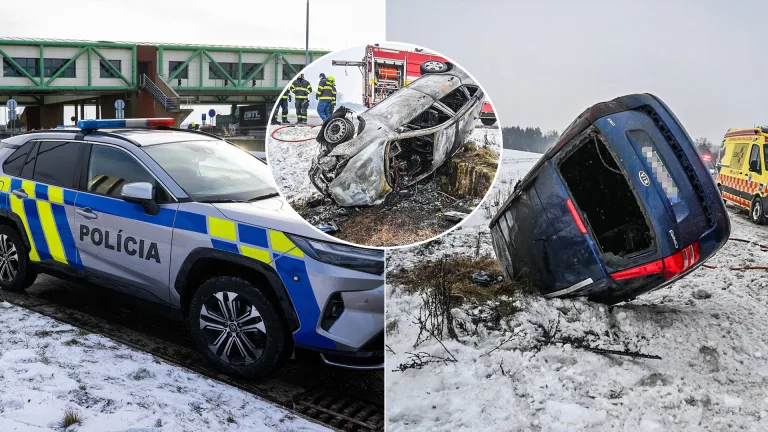 nehoda v smere z Michaloviec na obec Vinné