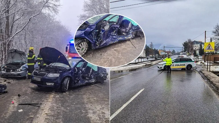 nehoda medzi obcami Slanec a Rákoš