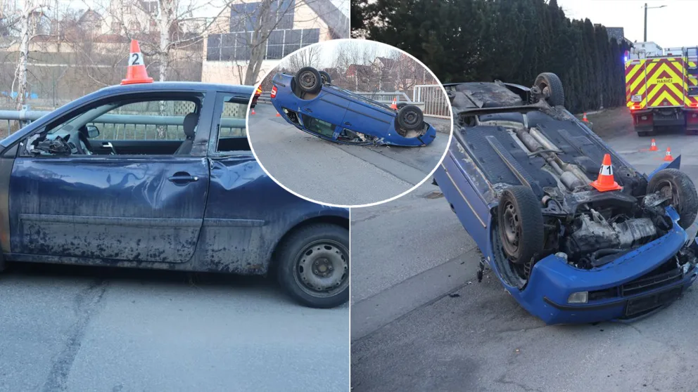 nehoda v českej obci Bernartice