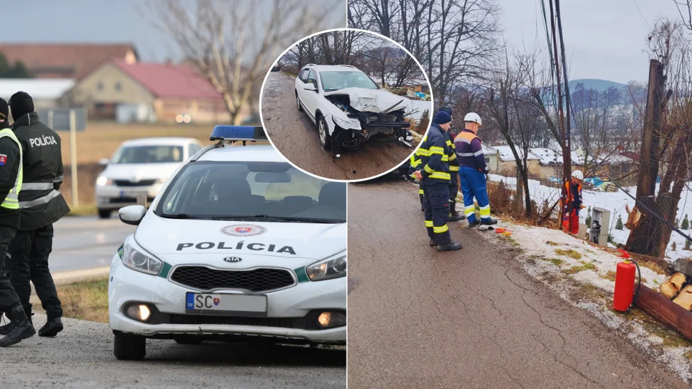 vodič nehoda Cinobaňa