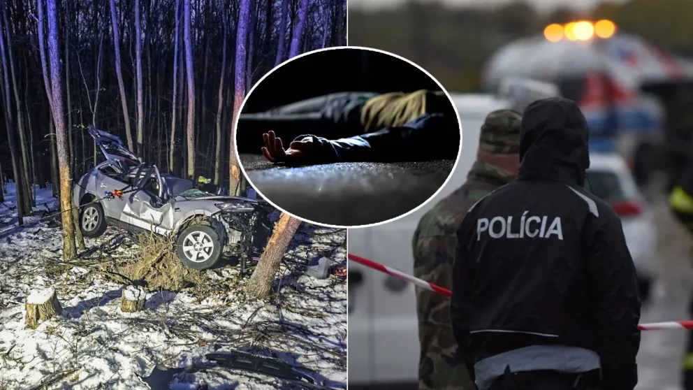 nehoda na ceste medzi košickou Myslavou a obcou Baška