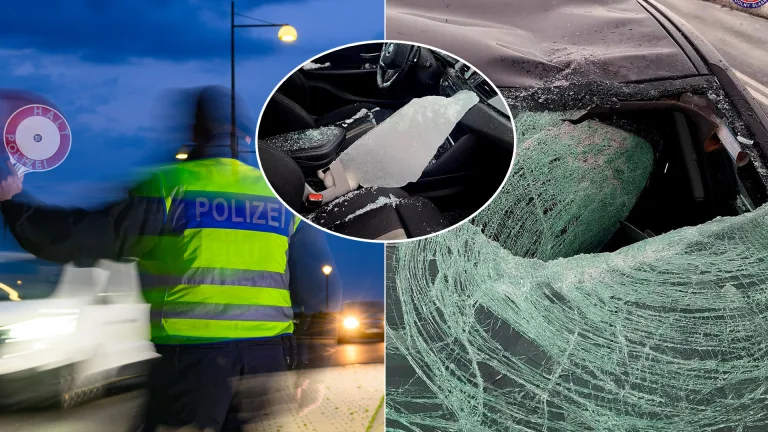 nehoda ľad auto Poľsko