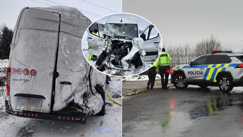 nehoda na železničnom priecestí pri obci Bajč