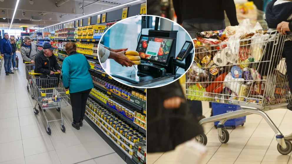 samoobslužná pokladňa nákup