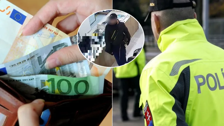 polícia páchateľ peňaženka