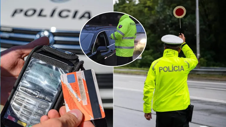 pokuta polícia vodič