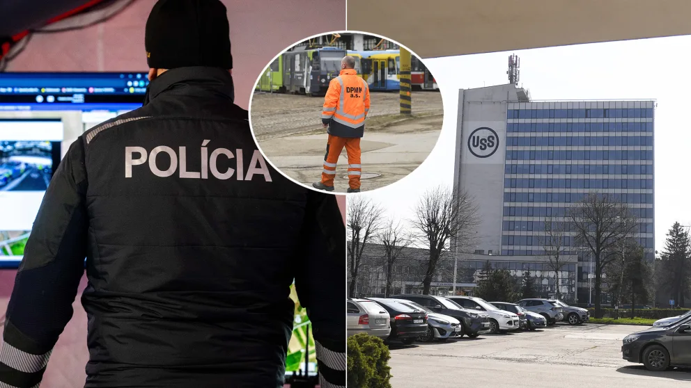 polícia U.S. Steel Košice