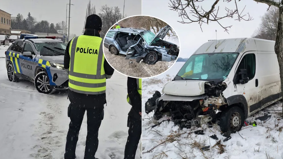 polícia nehoda Bajč