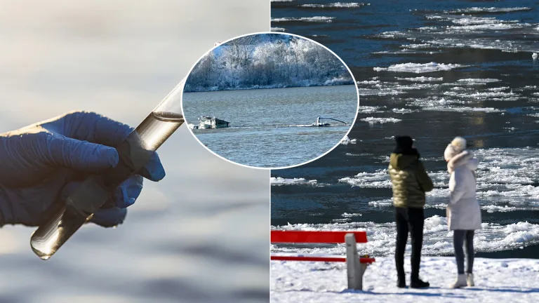 loď potopenie hnojivo Dunaj