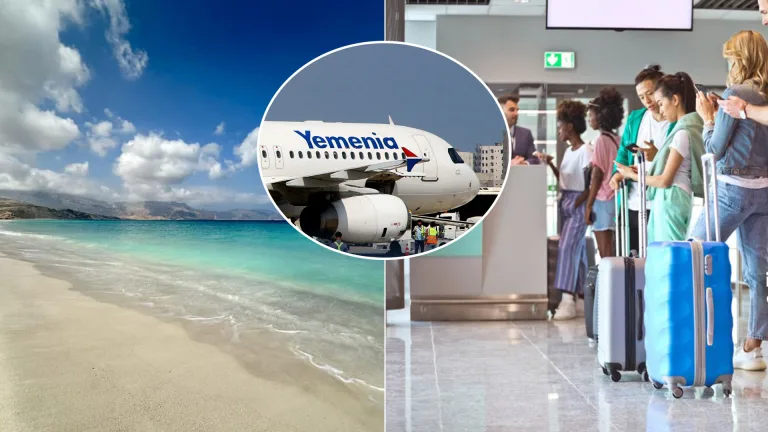 Sokotra turisti letisko