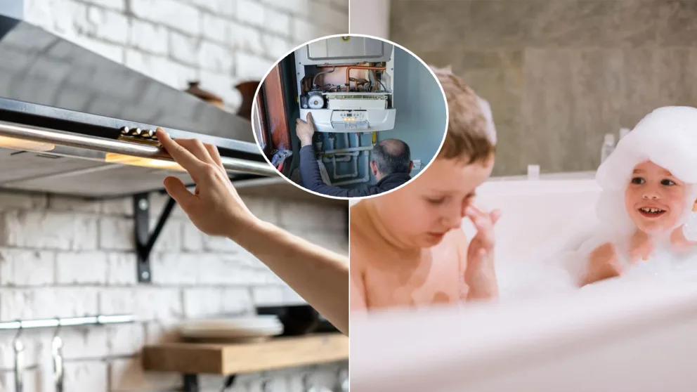 únik plynu digesto plynový kotol chlapci