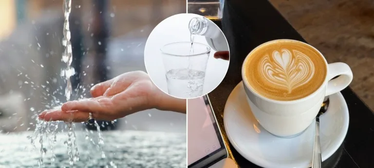 voda, káva, pitný režim