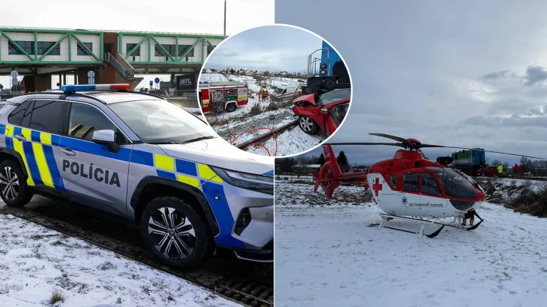 nehoda v obci Dolné Naštice