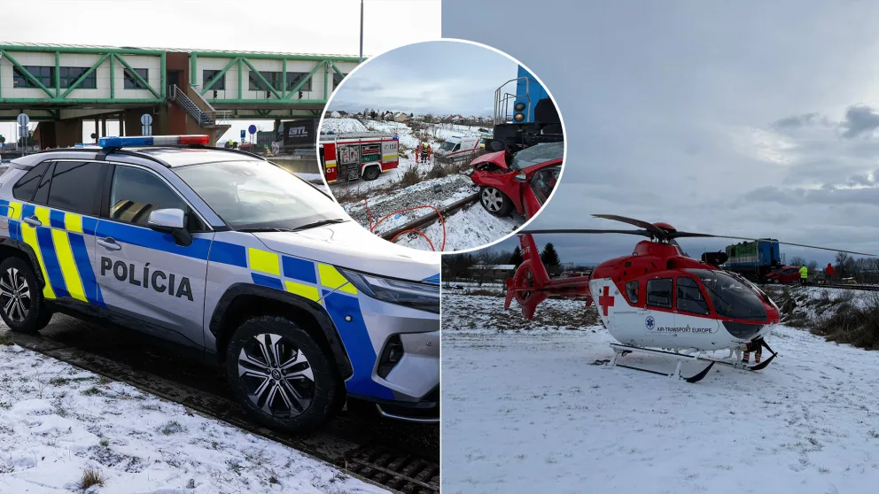 nehoda v obci Dolné Naštice