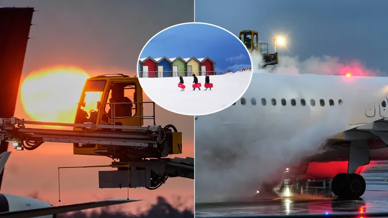 počasie v Európe doprava