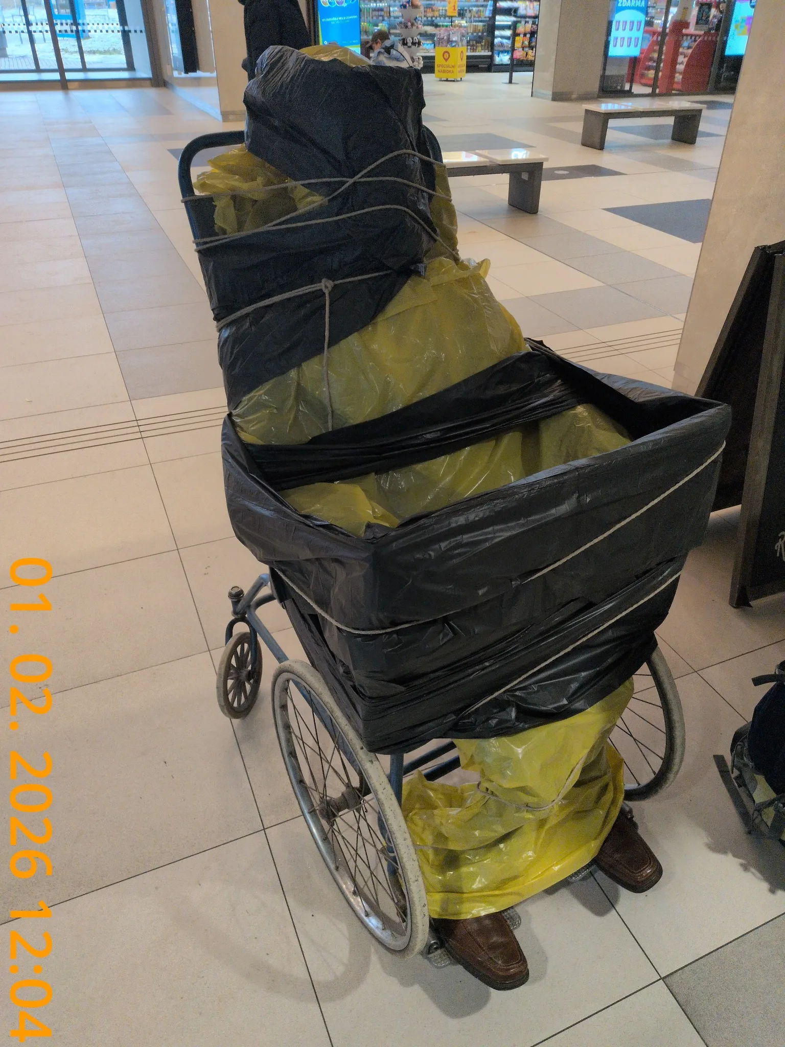 Beroun, stanica, vozík