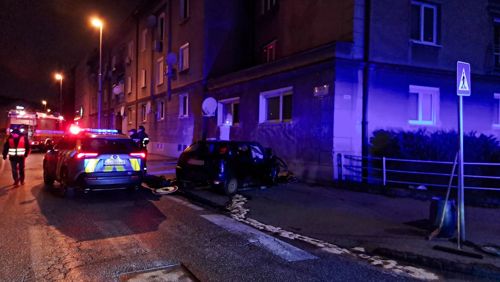 auto dom nehoda Nitra