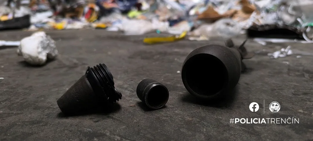 munícia na zbernom dvore v Dubnici nad Váhom