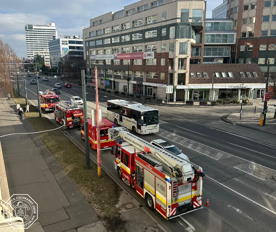 hasiči v Bratislave