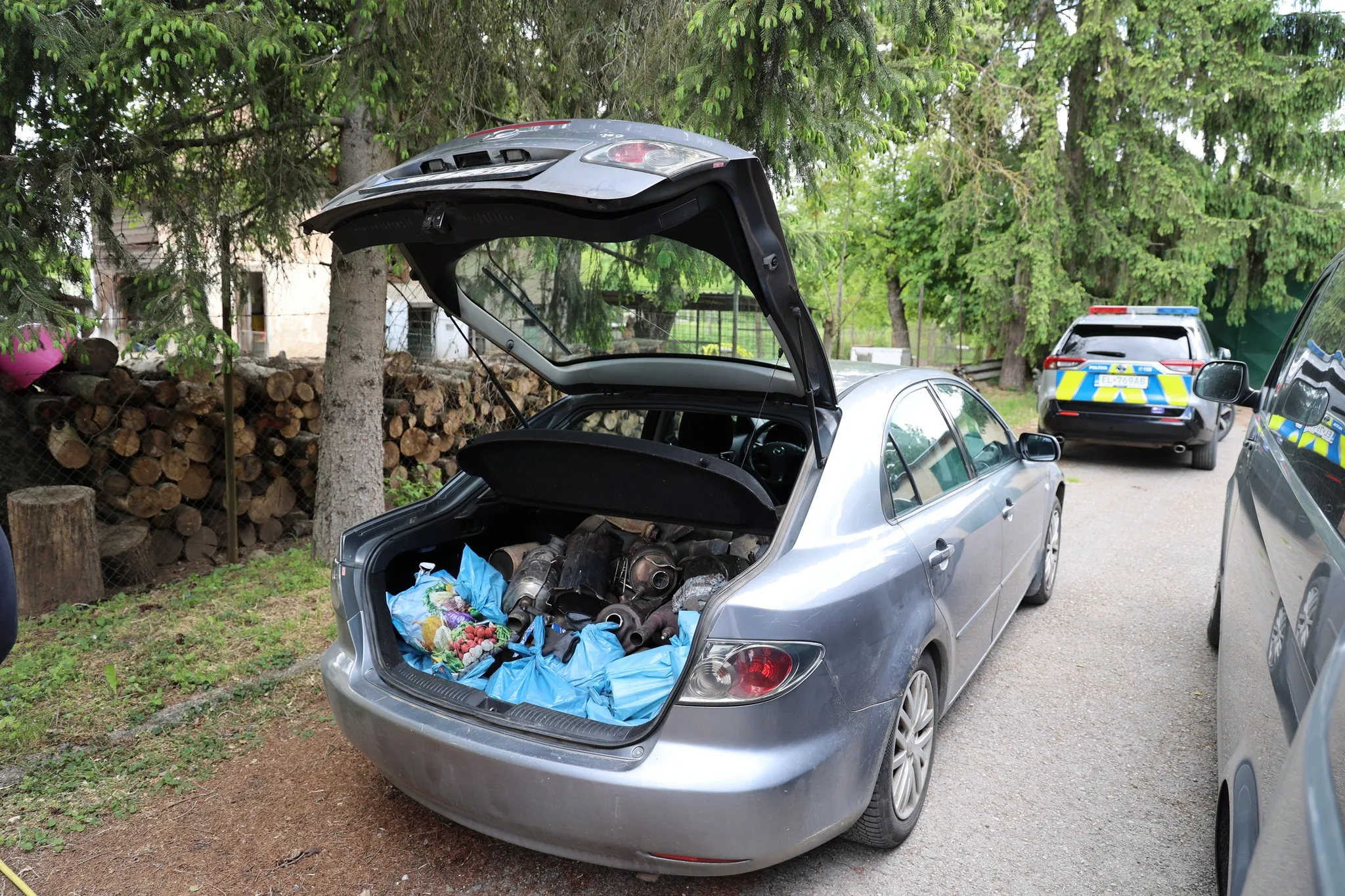 nelegálny dovoz katalyzátorov