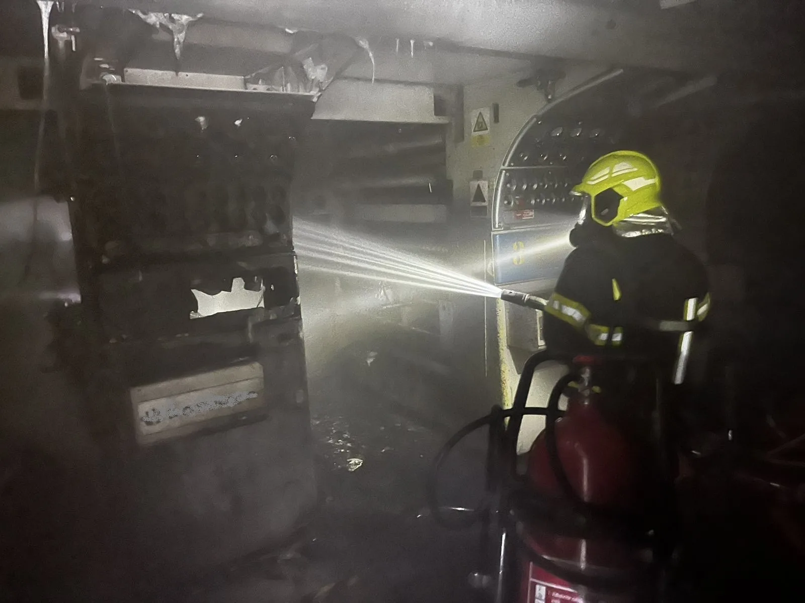 Trebišov požiar hasiči