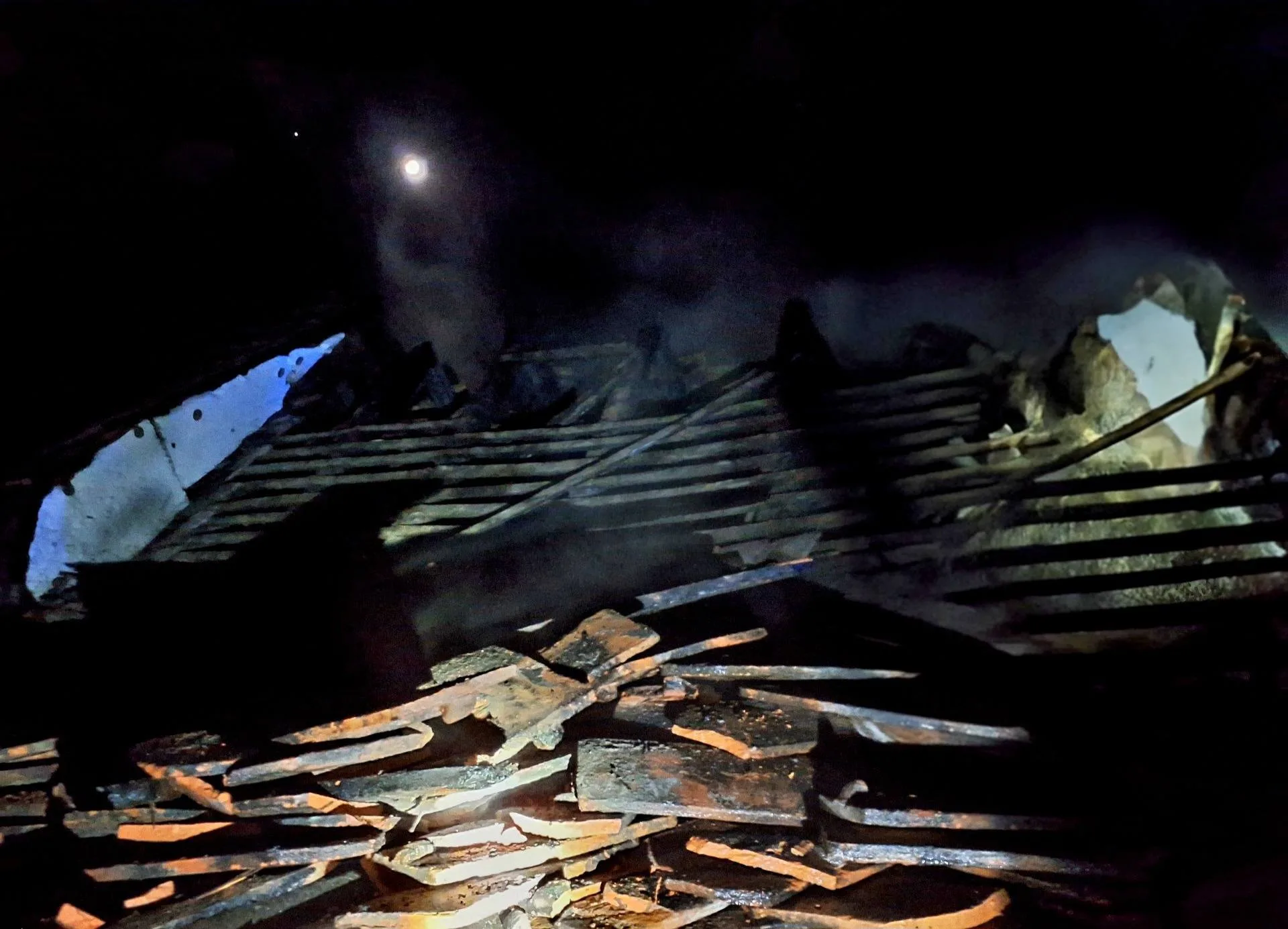 Šaštín-Stráže požiar strechy