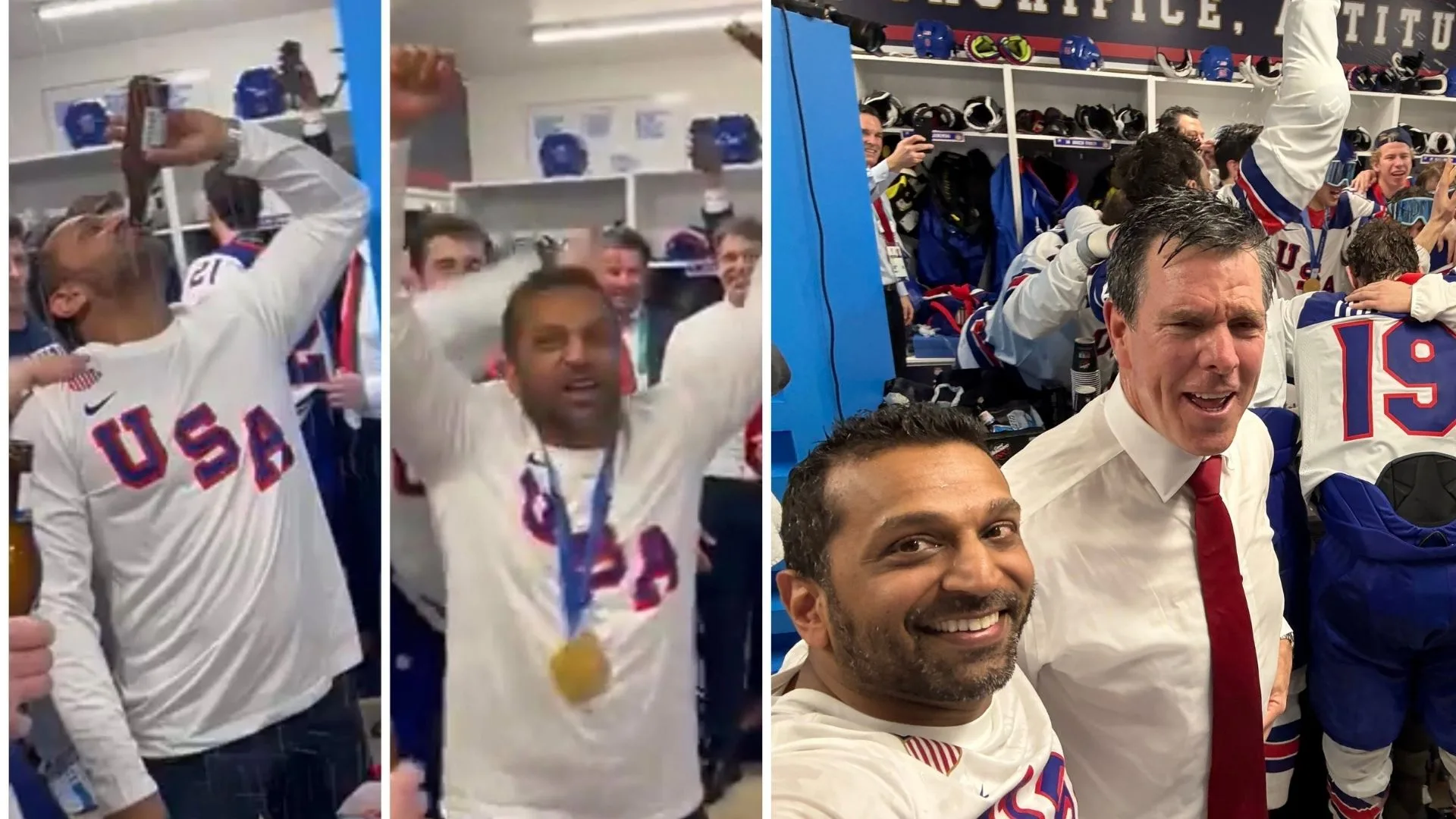 Kash Patel, USA, hokej, ZOH