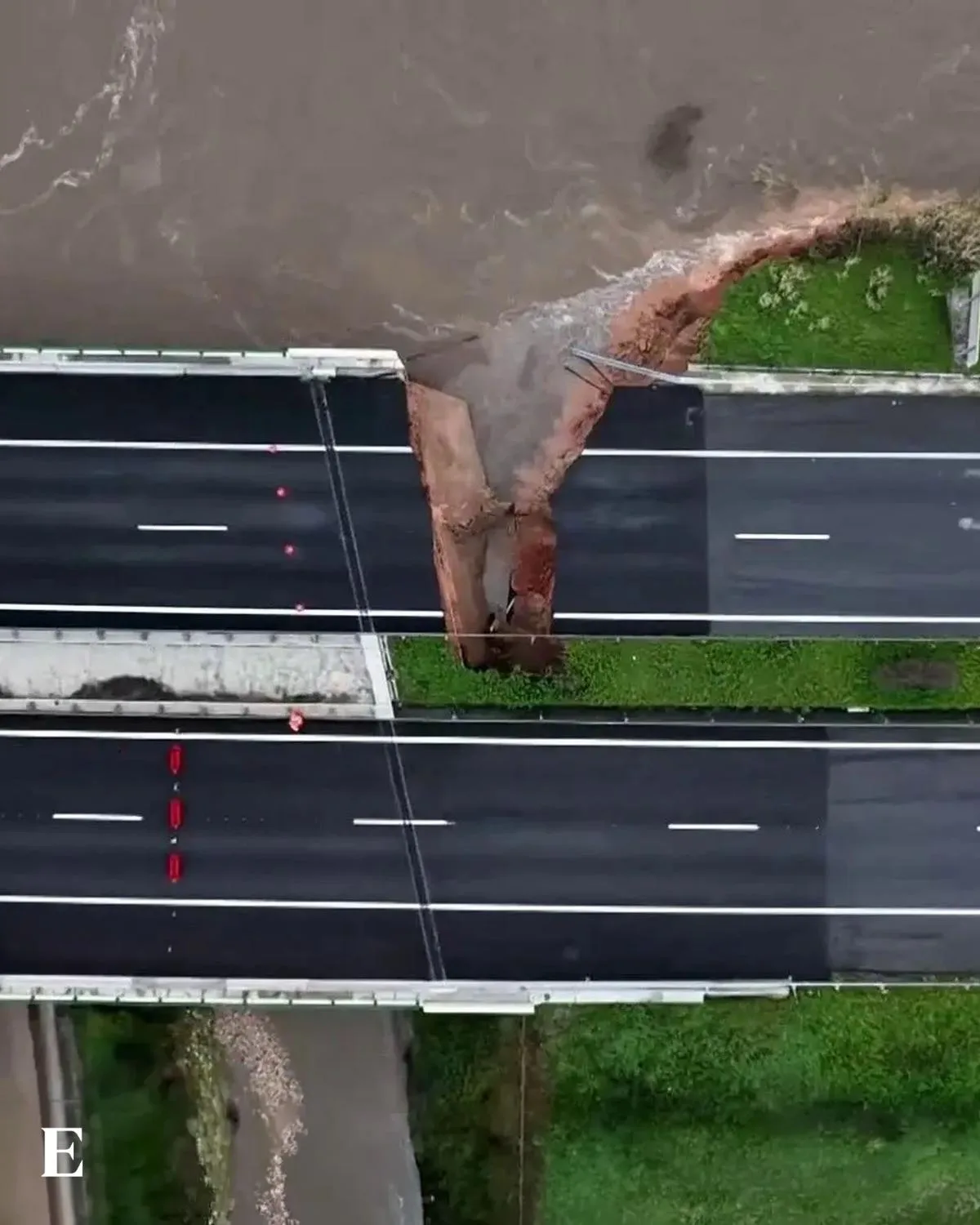 Portugalsko záplavy búrka Kristin