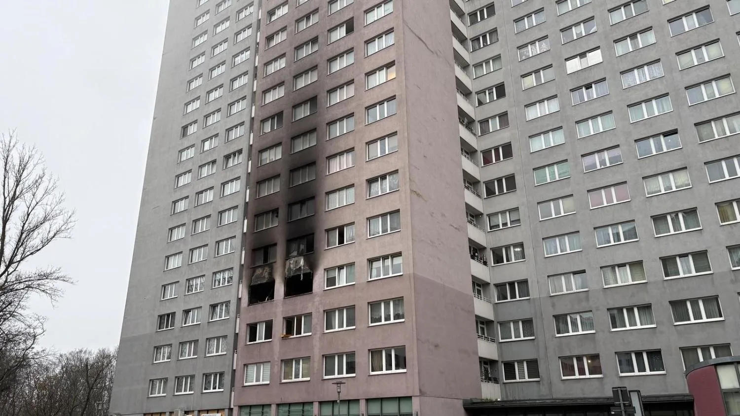 požiar bytu v Berlíne