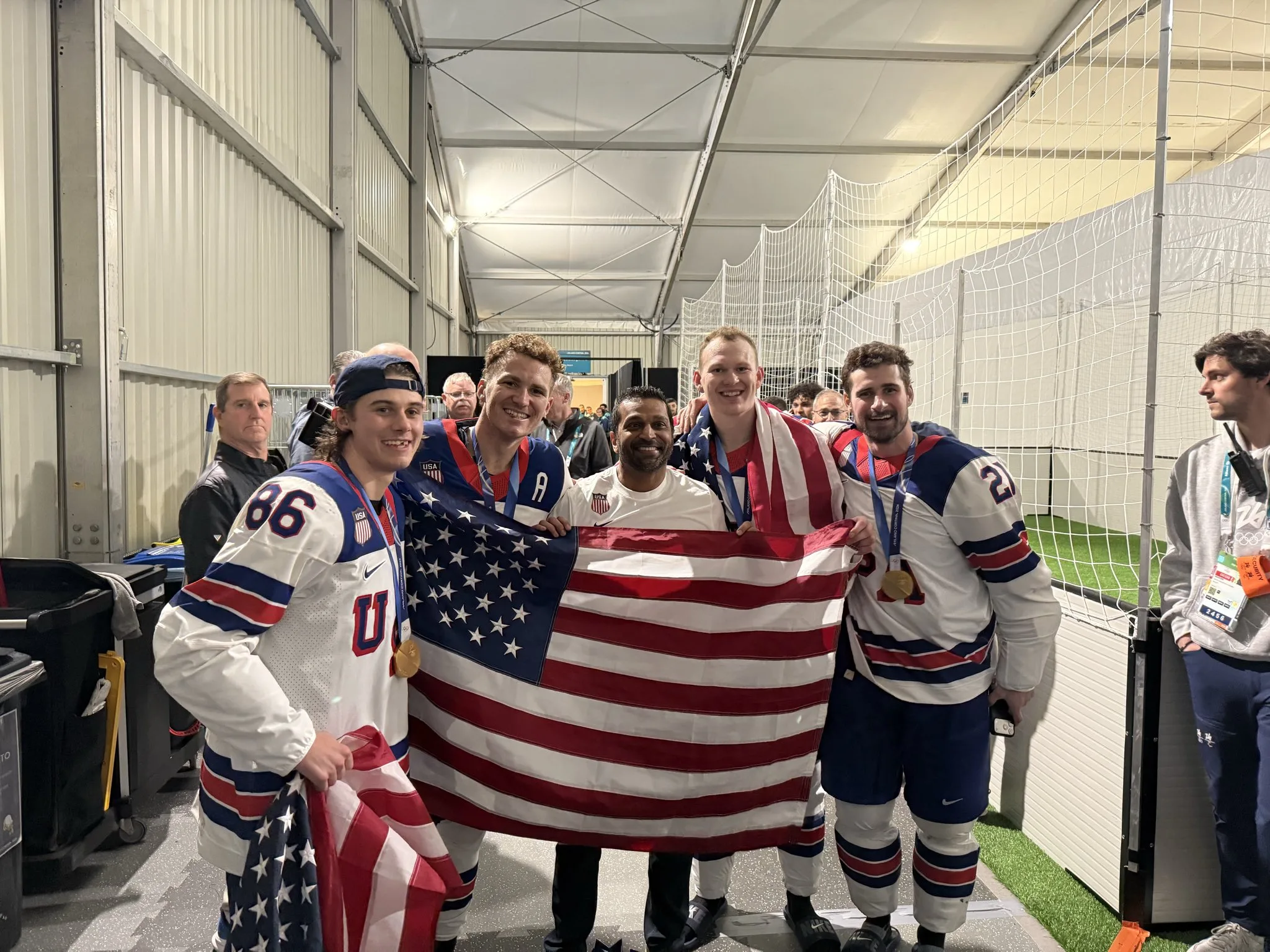 Kash Patel, USA, hokej, ZOH