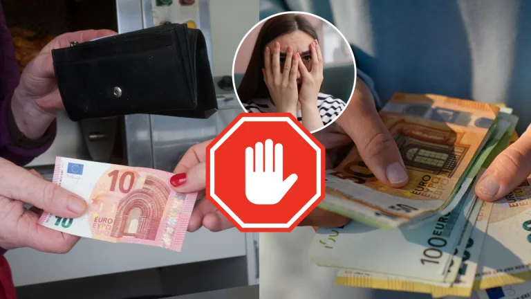 peniaze platba v hotovosti, pokuta