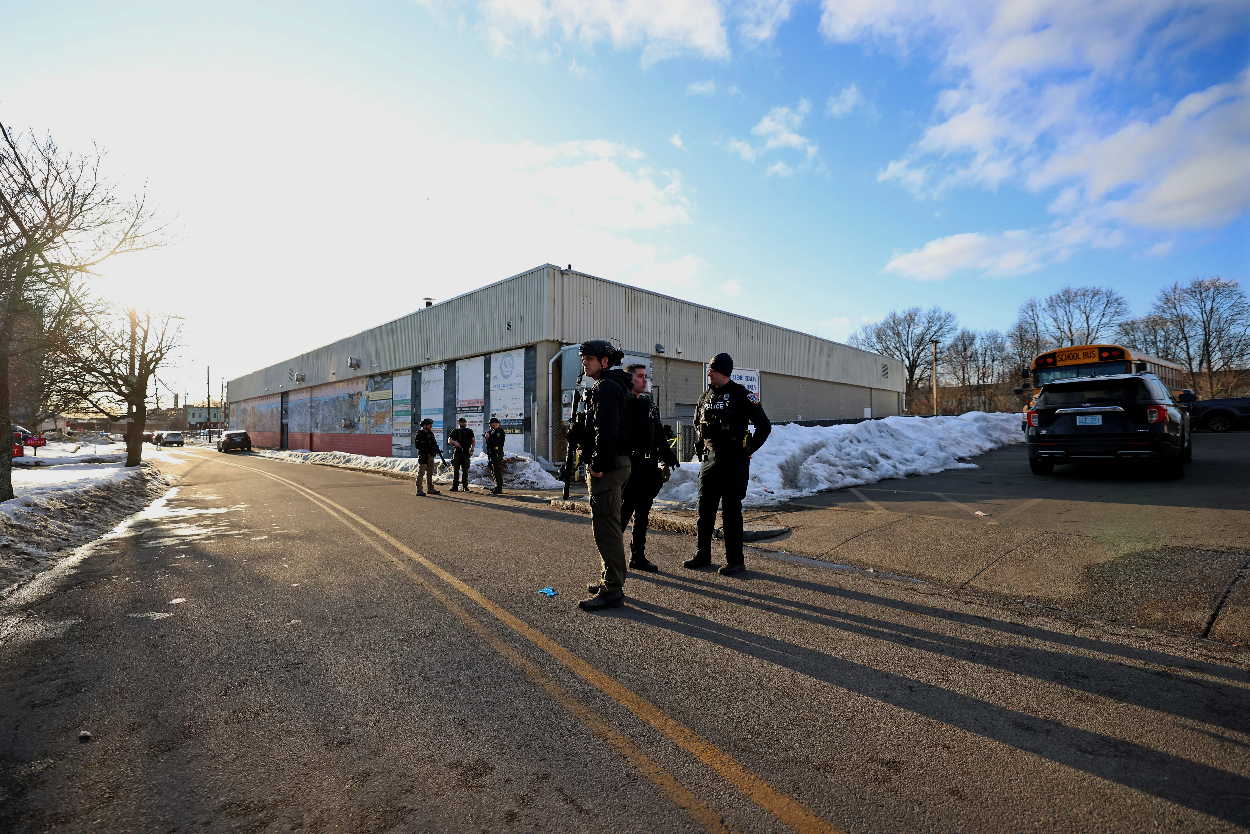 streľba na mládežníckom hokejovom zápase USA Rhode Island