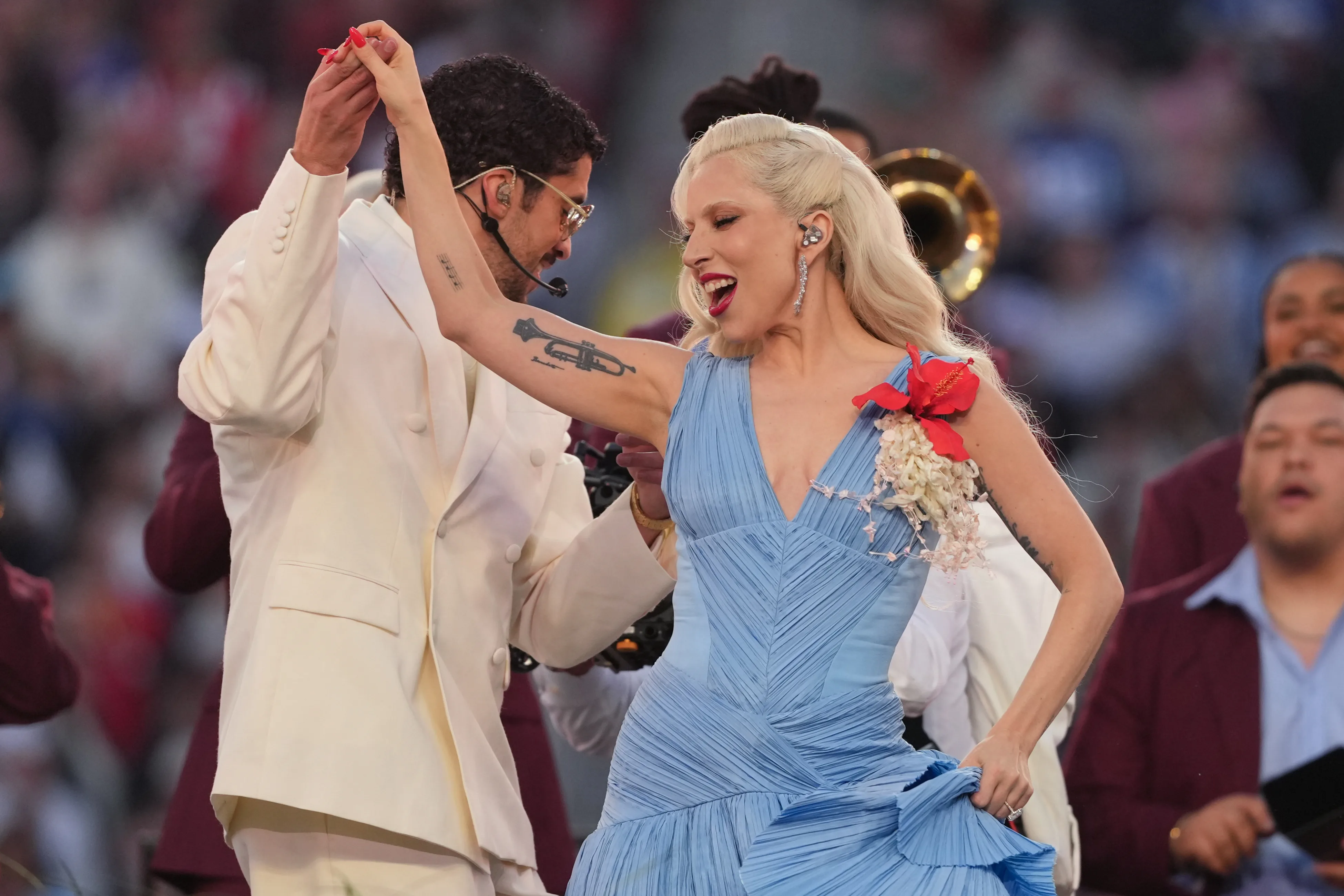 Bad bunny, Lady Gaga, Super Bowl