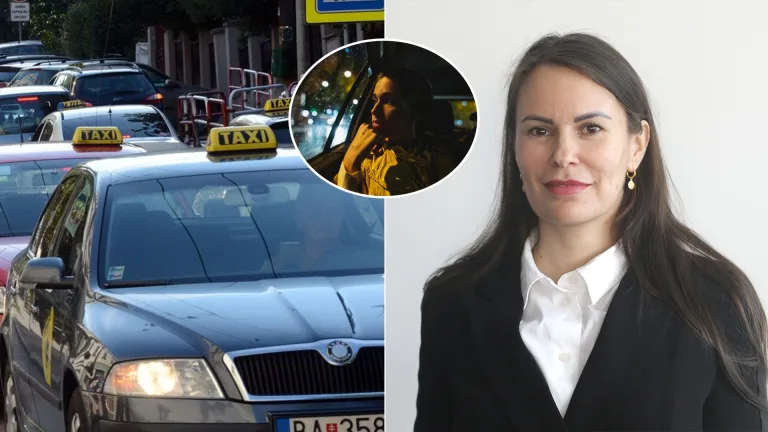 Zuzana Krajčovičová taxi