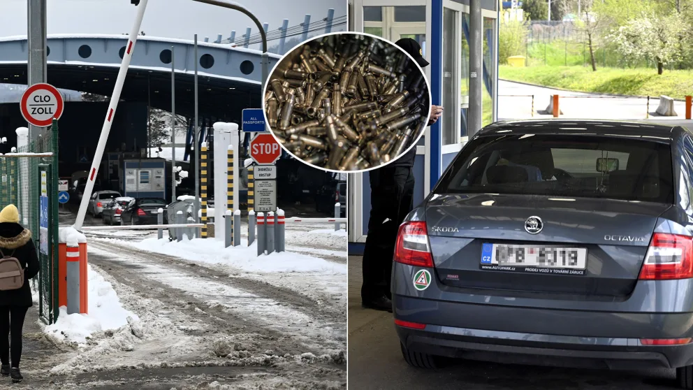 náboje Vyšné Nemecké priechod kontrola