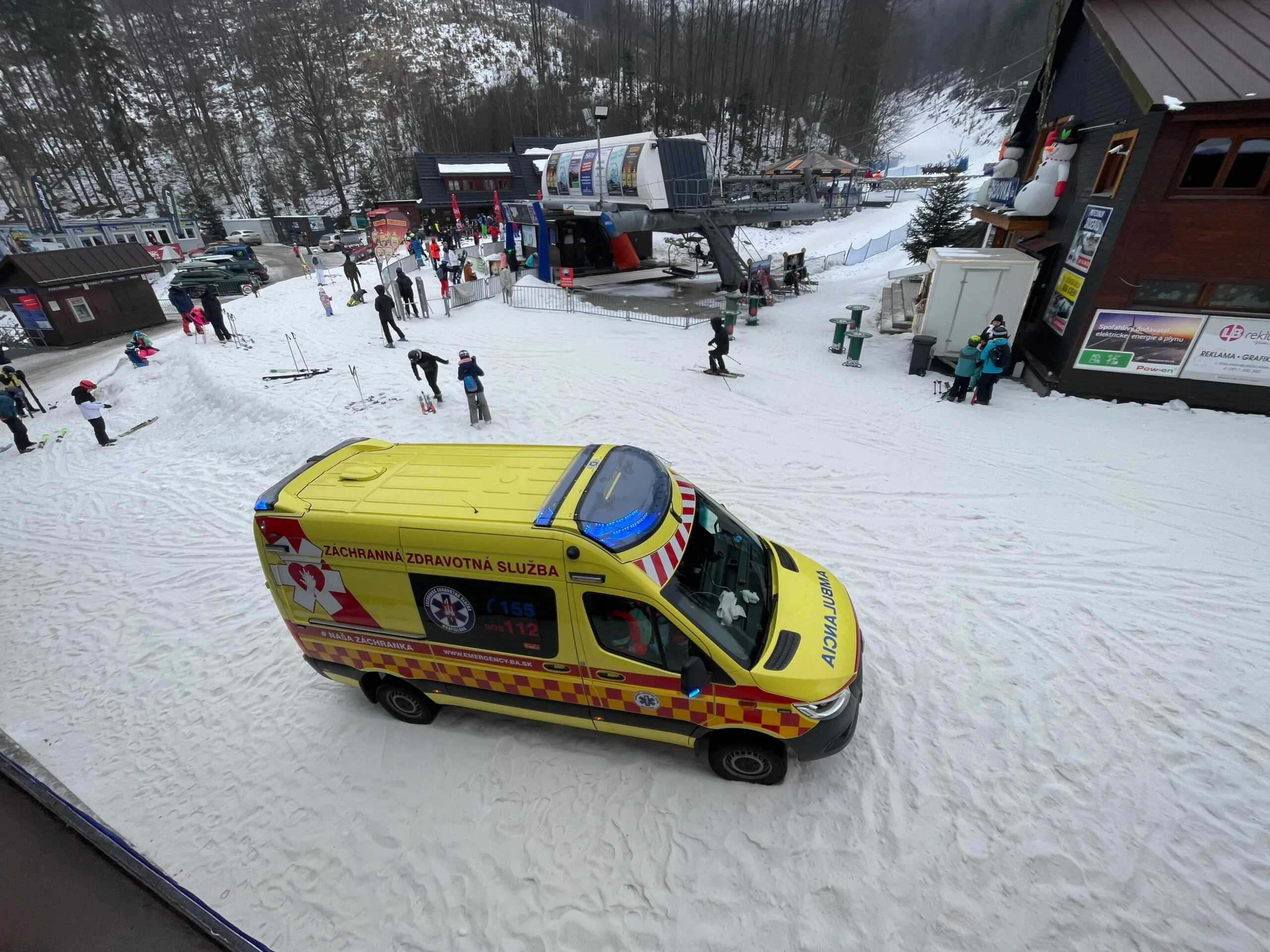 HSZ v lyžiarskom stredisku Veľká Rača