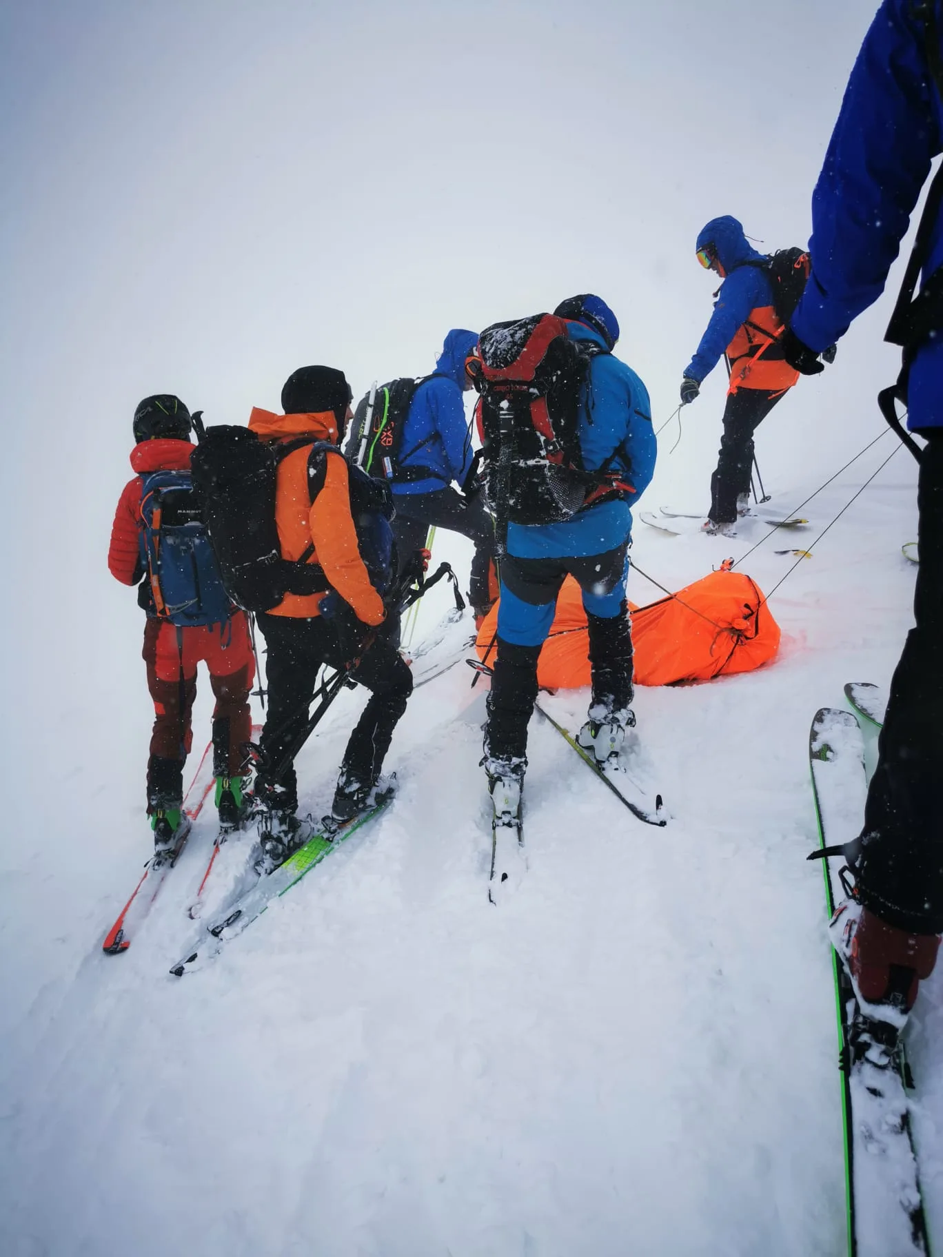 zásah v oblasti Malého Hincovho plesa HSZ