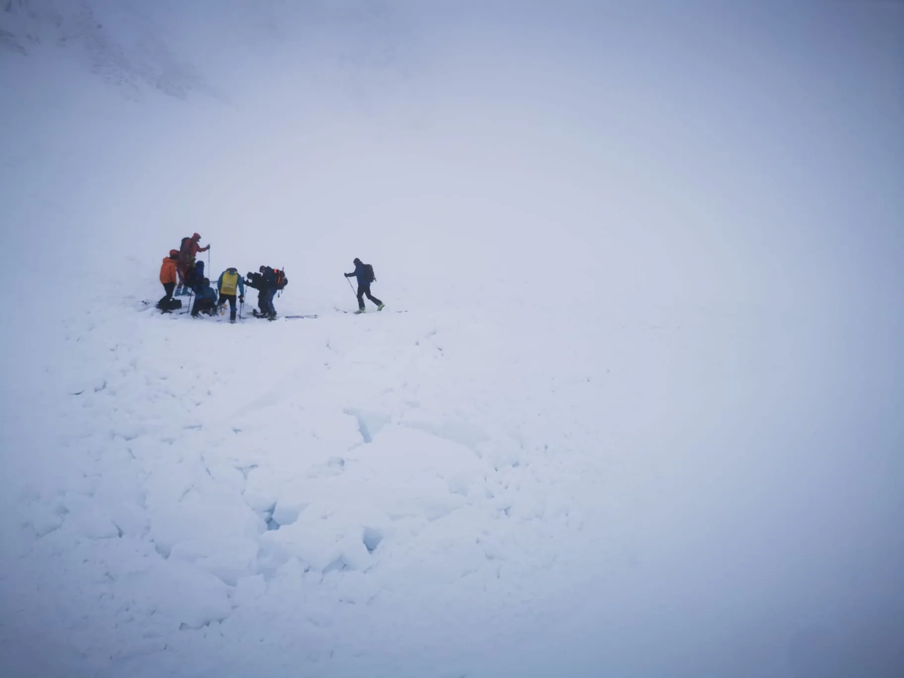 zásah v oblasti Malého Hincovho plesa HSZ