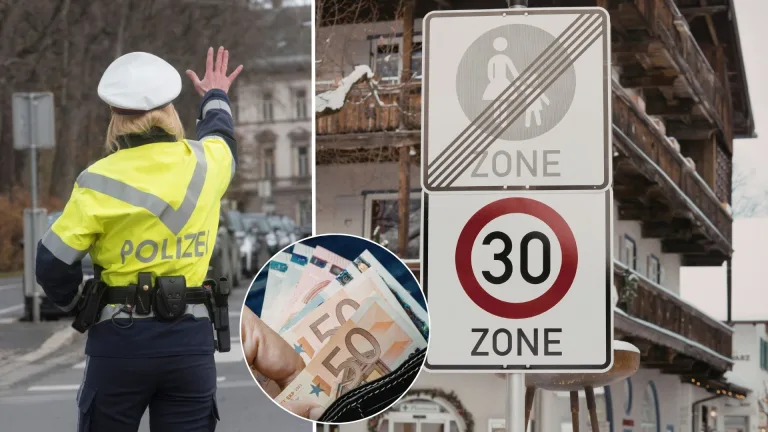 pokuta, Rakúsko, vjazd, povolenie