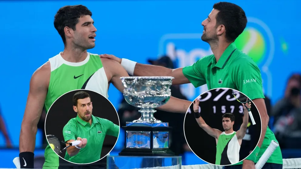 Alcaraz, Djoković, Australian Open