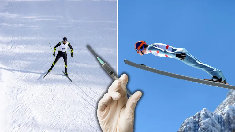 lyžiari, injekcia, ZOH, penisgate