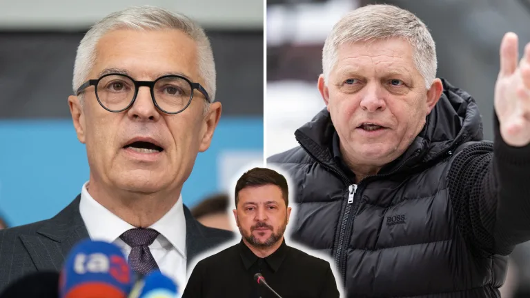 Fico, Korčok, Zelenskyj